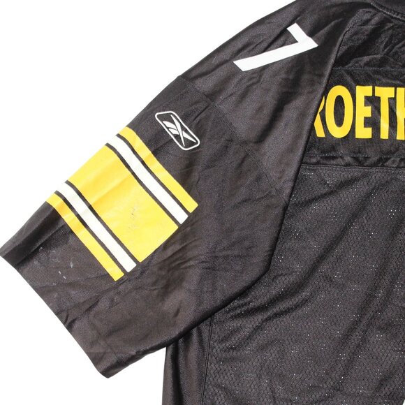 Reebok XL NFL Ben Roethlisberger On Field Football Jersey Pittsburg Steelers - Picture 14 of 16